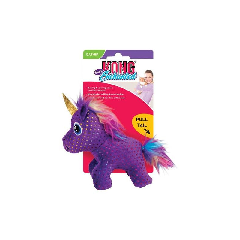 Buzzy Unicorn KONG® Jouet chat Buzzy Unicorn KONG® Jouet chat