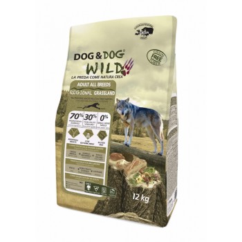 Regional Grassland Dog&dog Wild 12kg croquette chien grain free (sans céréales)