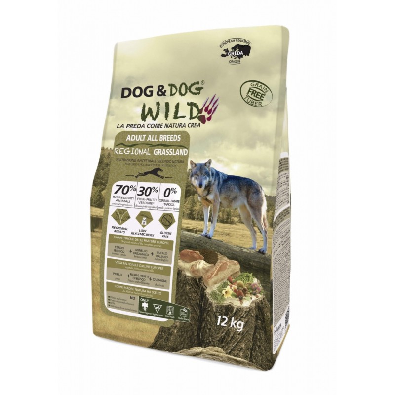 Regional Grassland Dog&dog Wild Gheda - Croquette grain free pour chien