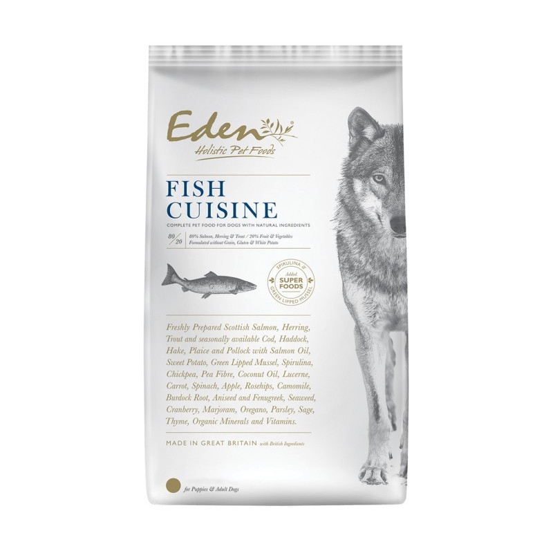 Eden Cuisine Fish Grain free - Croquette pour chien Taille sac sac 