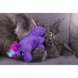 Buzzy Unicorn KONG® Jouet chat