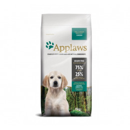 Croquette chien Poulet Chiot small/medium Applaws grain free 15kg