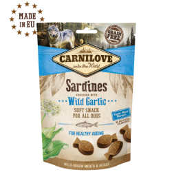 Friandise Carnilove Sardine et ail - chien