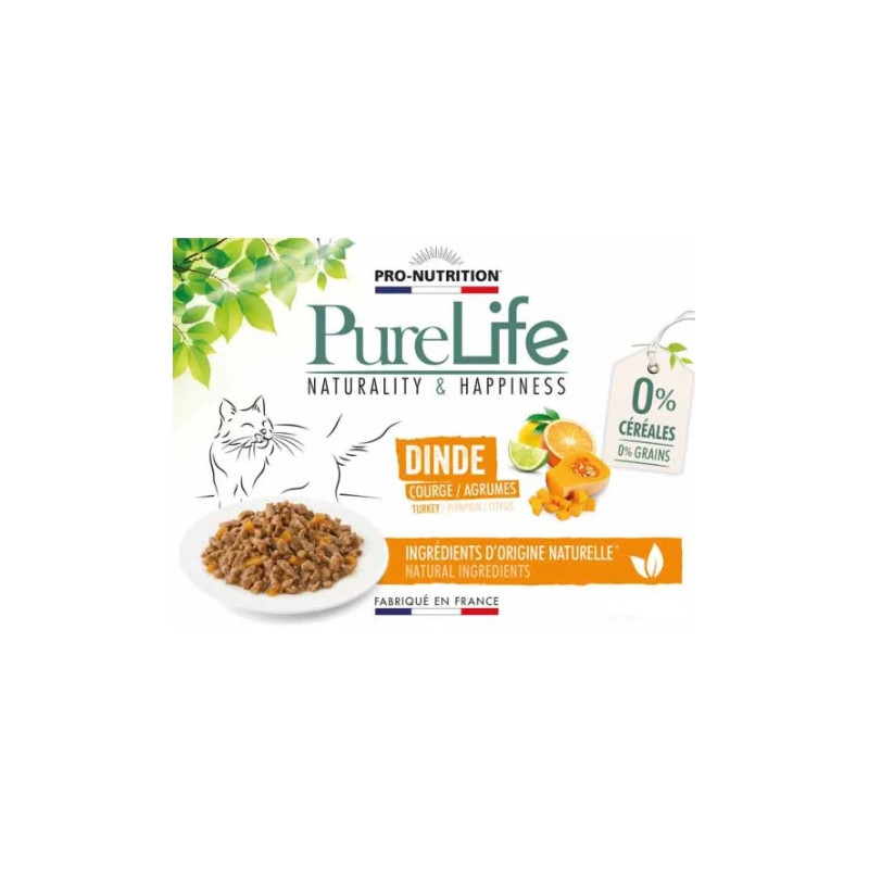 Pâtée chats - Pro Nutrition Pure Life WET Poulet