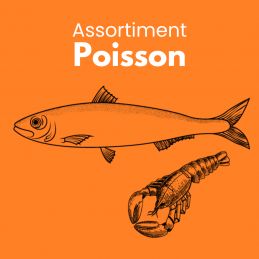 Assortiment Poisson - friandise chien