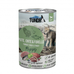 Pâté Dinde Canard Truite pour chiot - Tundra