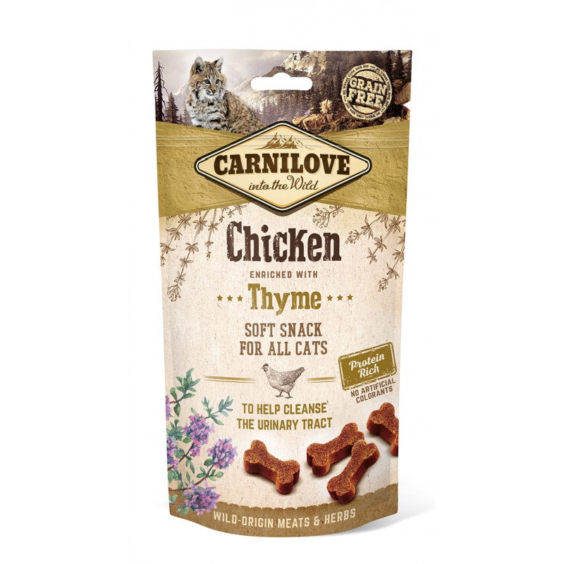 Friandise Carnilove Poulet & Thym - chat